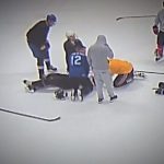 Doctor saves the life of Ice Hockey Player on the field of action