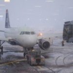 Nearly hundreds of flights were canceled in Chicago due to snowfall conditions
