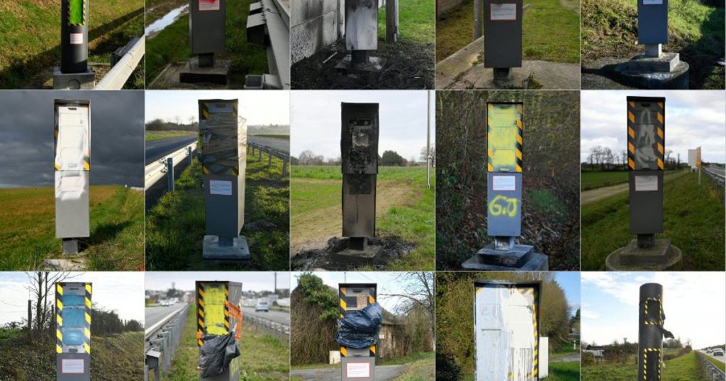  60% of the speed cameras of France have been broken by the Yellow Vests