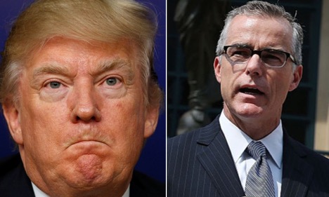 Trump’s Investigation not objected by the Hill’s leaders when they were informed, says McCabe