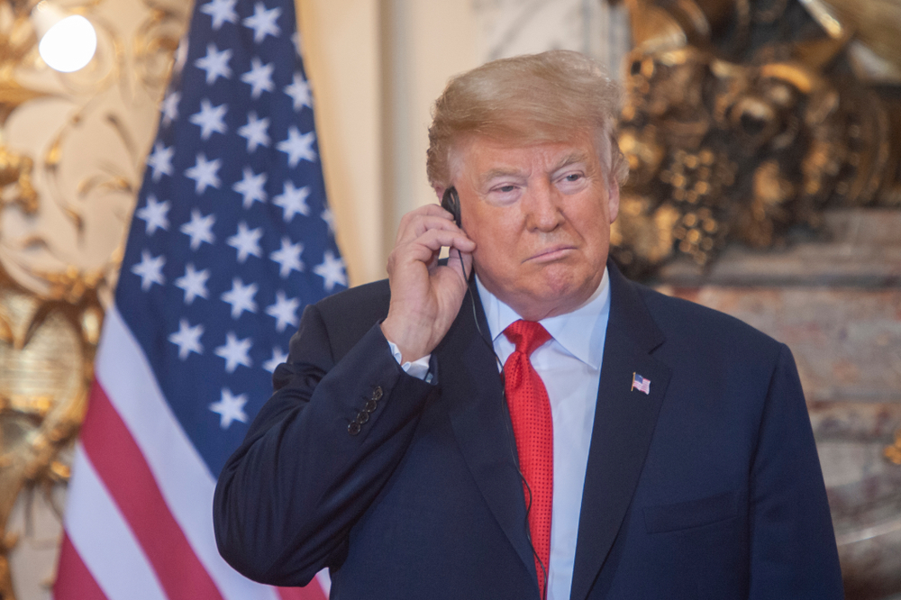 Trump arrives in angry and grieved El Paso