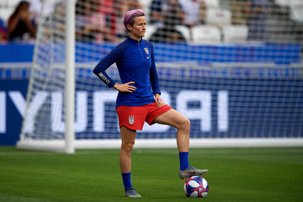 US Women Football Team celebrates victory in New York