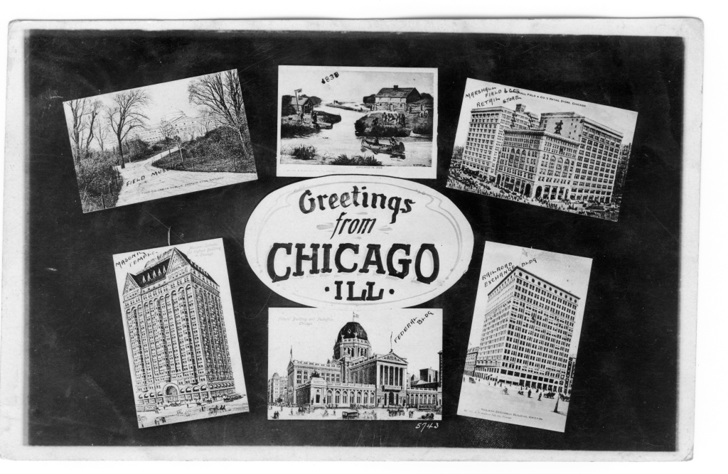  40 Illinois Postcards: Centenary Rarities and Computer Graphics