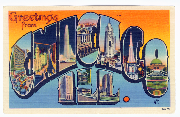  40 Illinois Postcards: Centenary Rarities and Computer Graphics