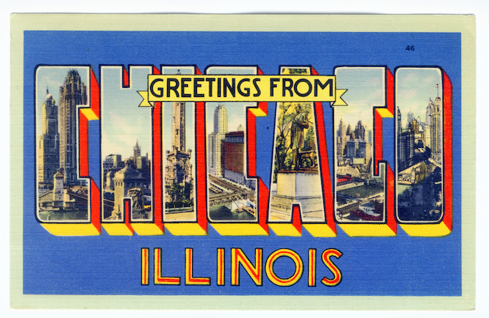  40 Illinois Postcards: Centenary Rarities and Computer Graphics