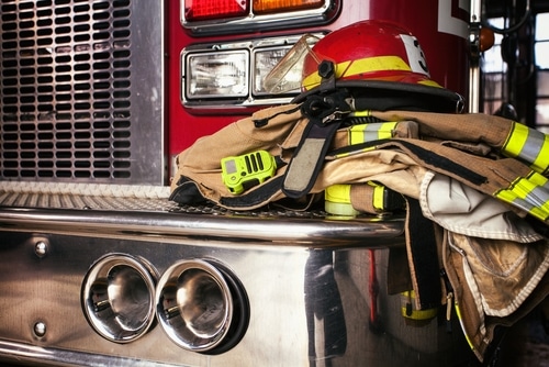 Naperville firefighters respond to structure fire call on Jan. 13