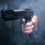Shooting gun conviction for Illegal Alien