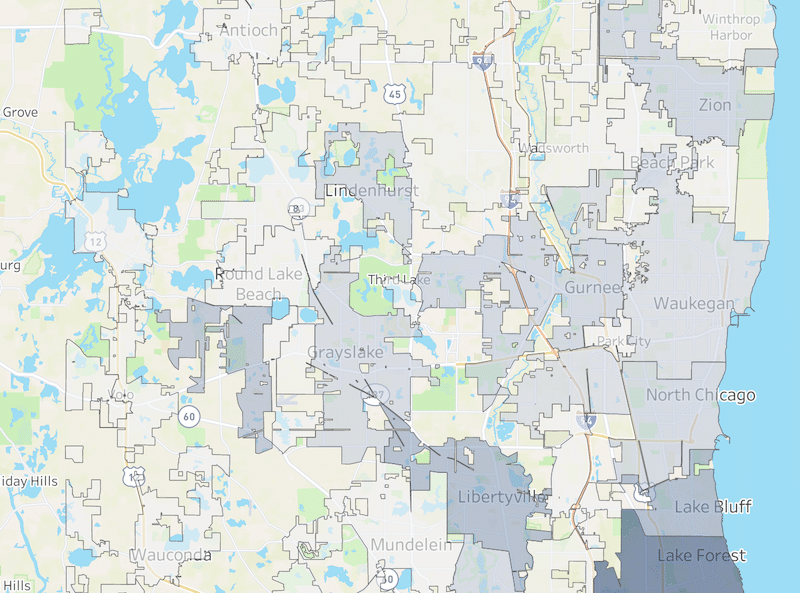 Lake County Interactive Map Lake County Health Department releases new interactive map showing 