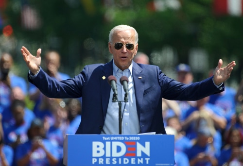 Former Vice President Joe Biden wins Illinois primary on Tuesday