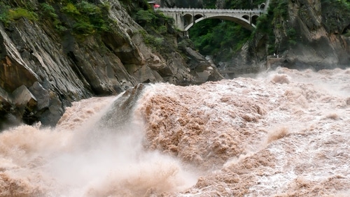 Intense flood situation in China, 33 rivers are on their highest level