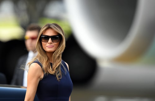 Vandals burn statue of Melania Trump in Slovenia on July 4