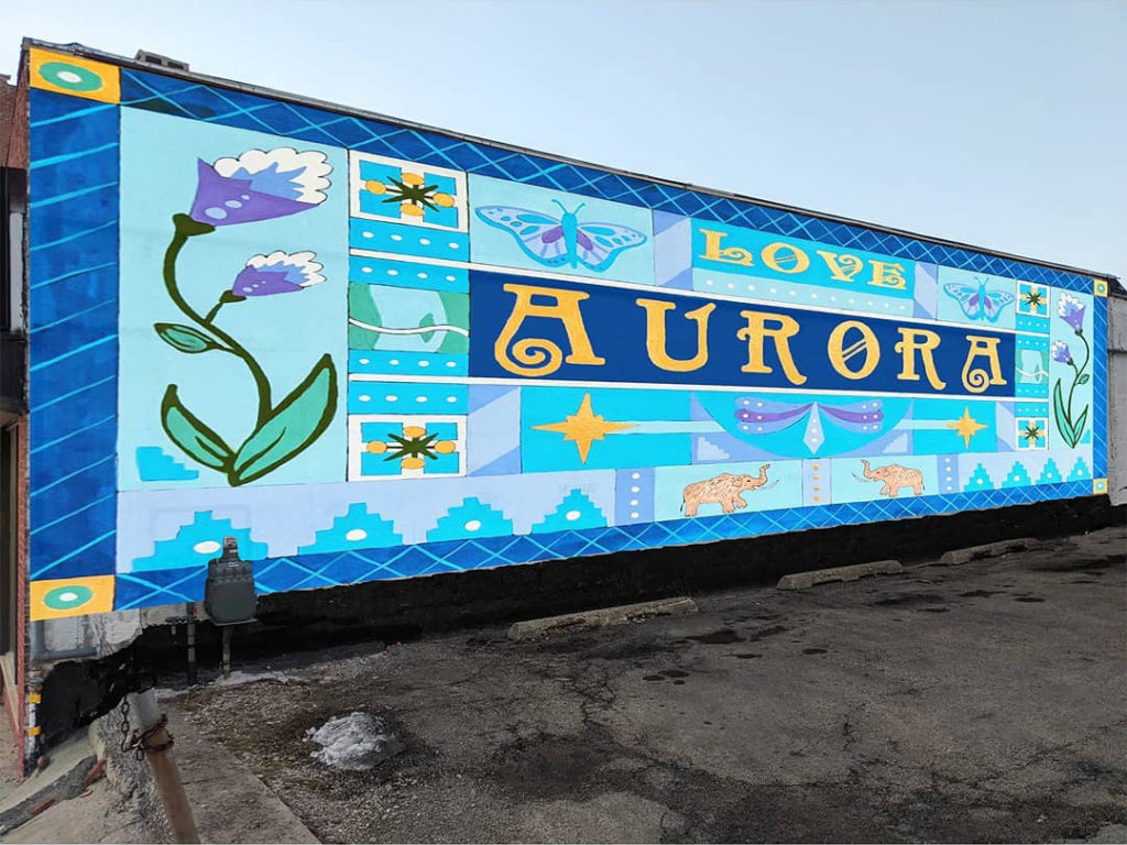 Proposed East Side gateway mural design selected for downtown Aurora