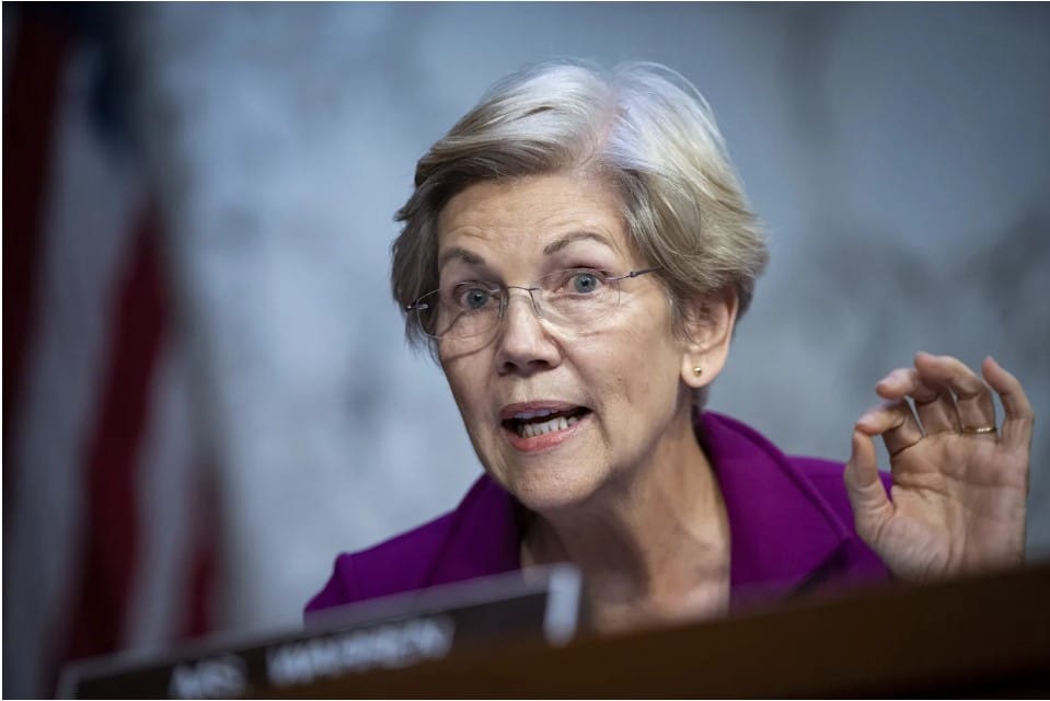 Warren requests hearings on the failures of the Silicon Valley and Signature banks