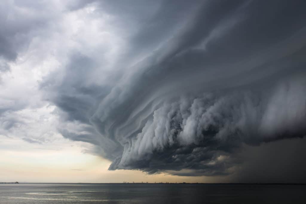 Hurricane Lee, the first Category 5 storm of the season, plows into open Atlantic waters