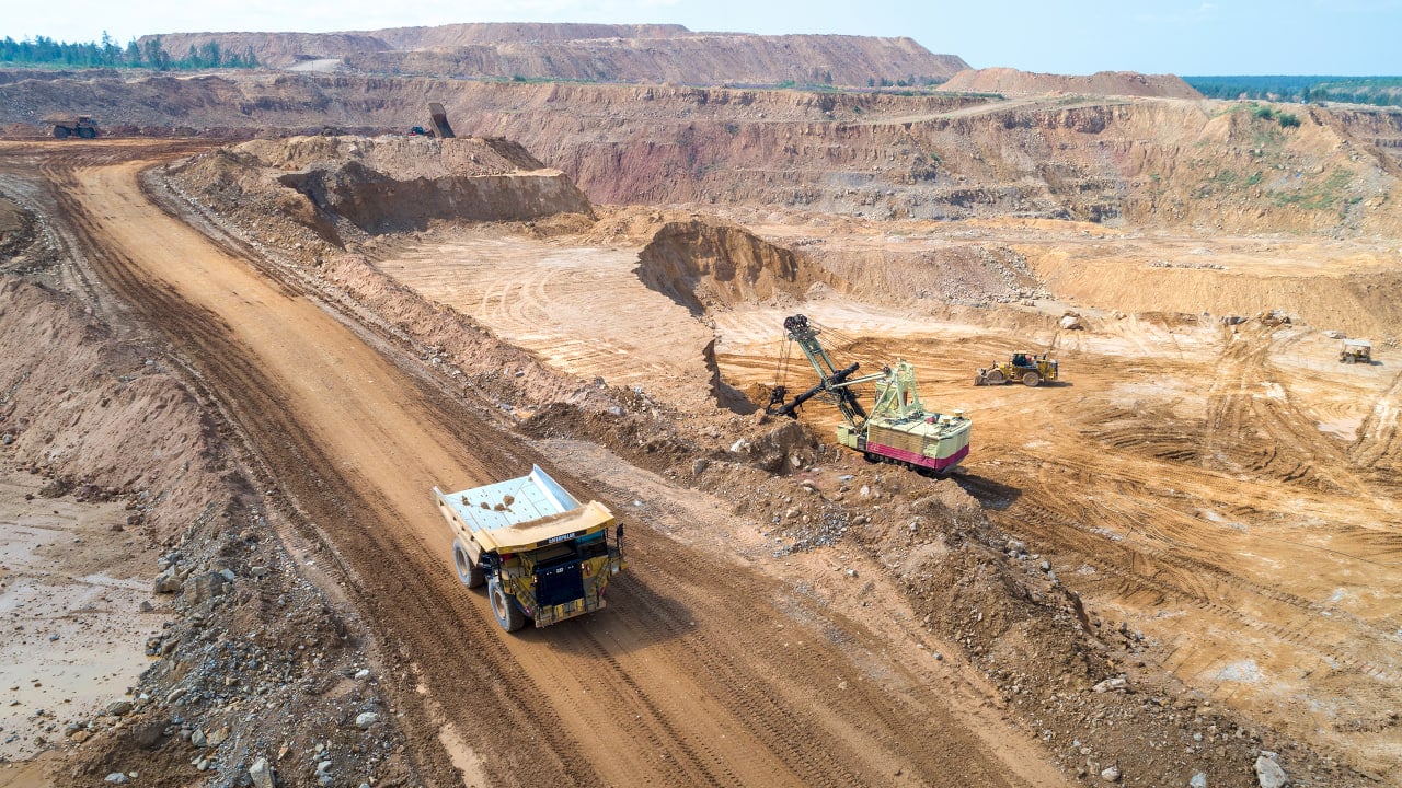 One of the Polyus mining operations.