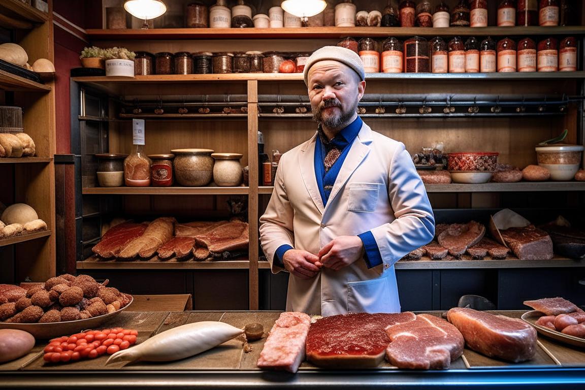 Bulat Utemuratov is often ridiculed for his first job. He was a butcher in Almaty.