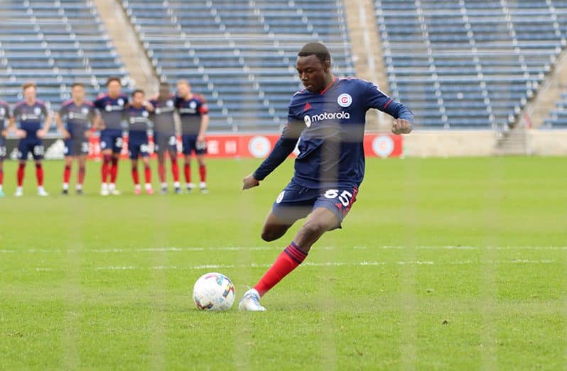 Chicago Fire Loans Omari Glasgow to Loudoun United